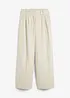 Pantalon en lin, bonprix