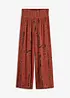 Pantalon palazzo à imprimé batik, bonprix