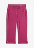 Pantalon extensible avec effet crash, longueur 3/4, bonprix