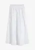 Jupe longue en coton, bonprix