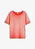 T-shirt 100% coton, aspect délavé, bonprix