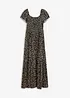 Robe longue imprimée en viscose, bonprix