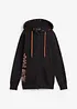 Sweat zippé à capuche, bonprix