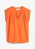 Blouse manches courtes en viscose fluide, bonprix