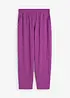 Pantalon en jersey texturé, bonprix