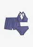 Bikini et short de bain (ens. 3 pces), bonprix