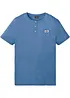 T-shirt manches courtes col tunisien 100% coton, bonprix
