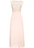 Robe longue avec dentelle, bonprix