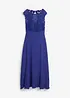 Robe longue avec dentelle, bonprix