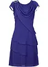 Robe courte look superposé avec accessoire sur l’épaule, bonprix