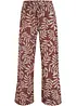 Pantalon palazzo imprimé, bonprix