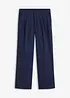 Pantalon large à pinces et fines rayures, bonprix