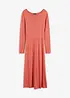 Robe longue en maille, bonprix