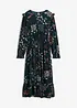 Robe midi 100% viscose, bonprix