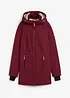 Veste longue softshell fonctionnelle avec polaire peluche, bonprix