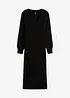 Robe midi en maille, bonprix