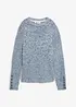 Pull en maille avec des boutons, bonprix