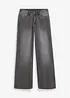 Jean large taille mi-haute, extensible, bonprix