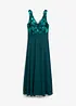 Robe longue brodée de sequins, bonprix