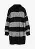 Robe en maille rayée, bonprix