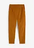 Pantalon raccourci en velours côtelé avec taille extensible, bonprix
