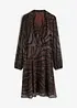 Robe imprimée en crêpe, bonprix