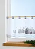 Brise-bise avec maisons brodées, bonprix