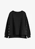 Sweat oversize 100% coton, bonprix