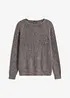 Pull en grosses mailles avec fil brillant, bonprix