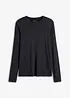 T-shirt manches longues avec mesh, bonprix