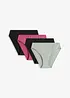 Lot de 4 slips coton, bonprix