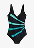 Maillot 1 pièce sculptant, maintien fort, à empiècements, bonprix