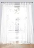 Lot de 2 voilages unis, bonprix