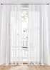 Lot de 2 voilages unis, bonprix
