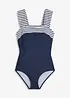 Maillot 1 pièce sculptant à bretelles larges, maintien modéré, bonprix
