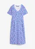 Robe en jersey de coton, longueur midi, bonprix