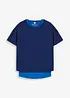 T-shirt 2en1 pratique, séchage rapide, bonprix
