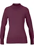 Pull basique en fine maille à col montant, bonprix