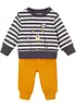 Sweat-shirt et pantalon en molleton 100% coton (ens. 2 pces), bonprix