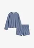 Ensemble d'intérieur en jersey gaufré avec short, bonprix