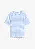 T-shirt côtelé, bonprix