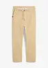 Pantalon chino droit et ample, 100% coton, bonprix