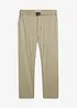 Pantalon chino extensible Regular avec ceinture, droit, bonprix