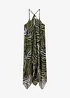 Robe de plage longue en crêpe, bonprix