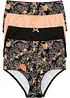 Lot de 4 slips taille haute, bonprix