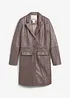 Manteau court en cuir d’agneau nappa, bonprix