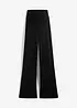 Pantalon de grossesse en jersey milano, jambes légèrement évasées, bonprix