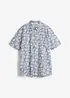 Chemise manches courtes, 100% coton, bonprix