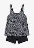 Maillot 1 pièce shorty, bonprix
