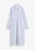 Robe à col chemise, 100% coton, bonprix
